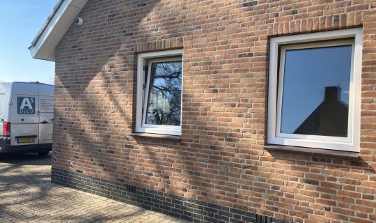 Woning in Hooge Zwaluwe voorzien van Kunststof kozijnen