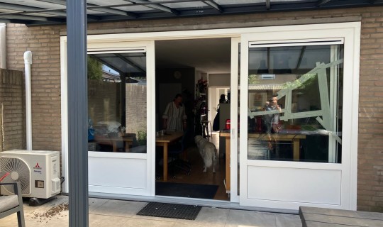 Woning voorzien van kunststof kozijnen in Oosterhout