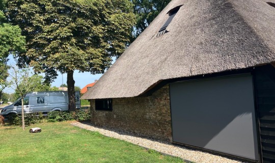 Solar screen geplaatst in Oosterhout