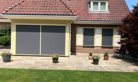 Woning voorzien van nieuwe screens in Oosterhout