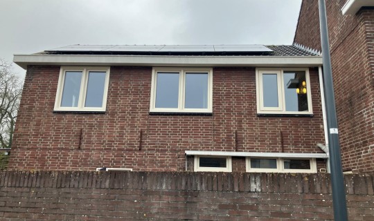 Woning in Dongen voorzien van kunststof kozijnen